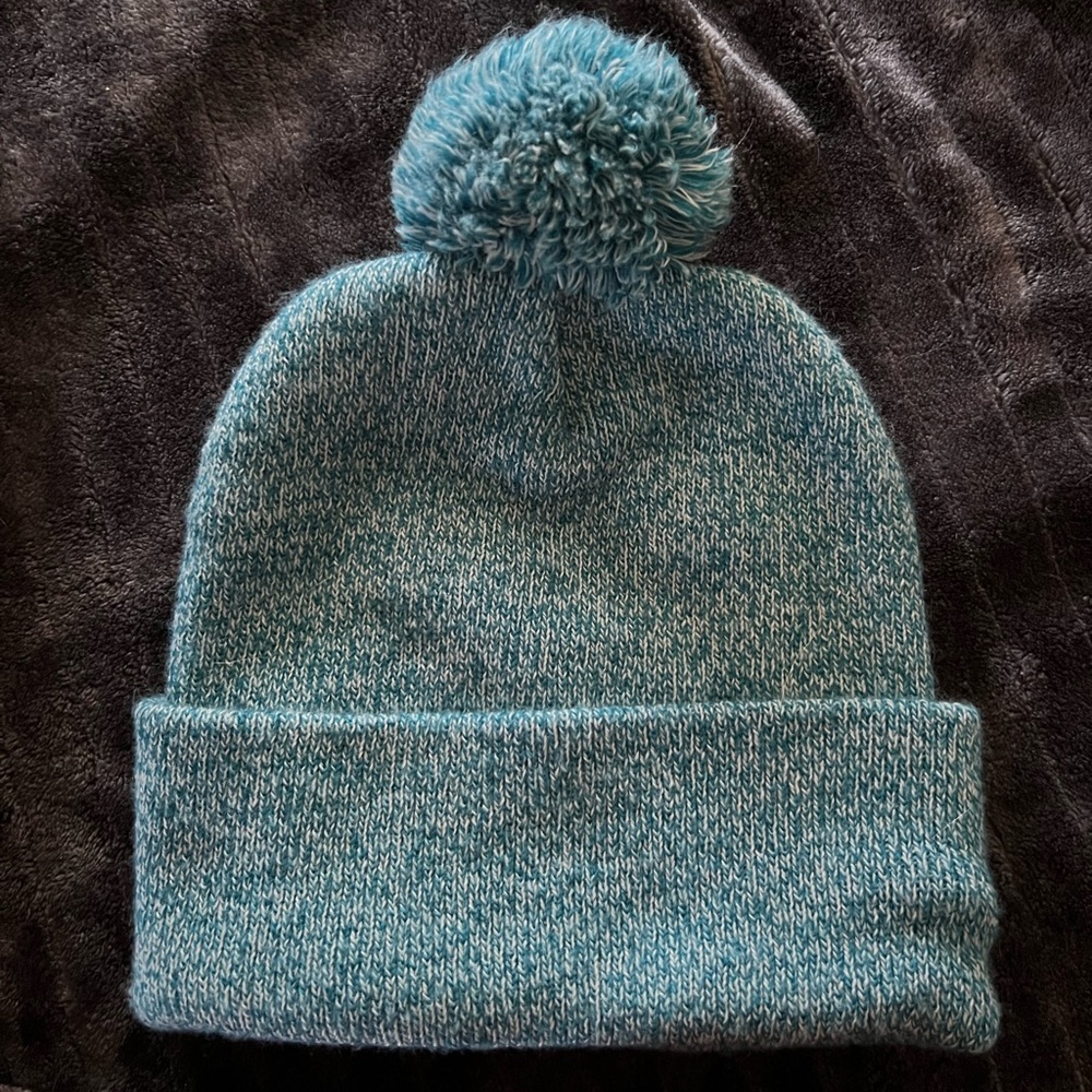 Carhartt Blue Knit Cuffed Beanie Hat - Picture 2 of 2